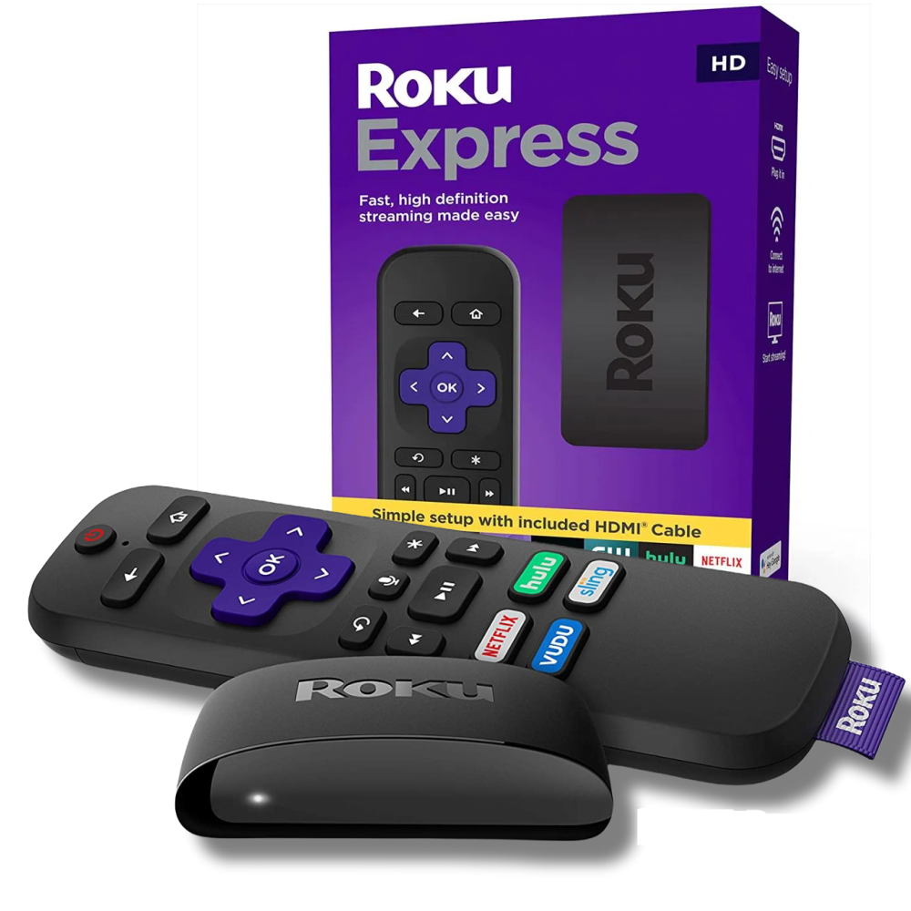 Roku Express 3930 Estándar Hd 32mb Negro 